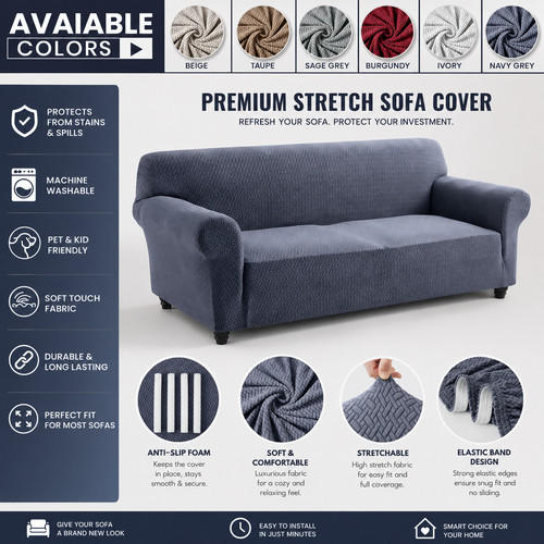 Universal stretch sofa - sofa, cover