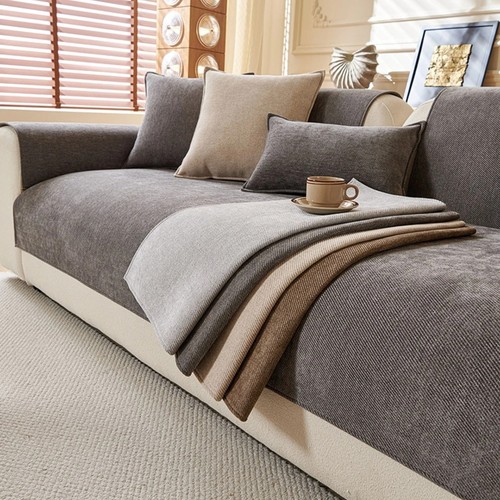 Heavy non slip chenille sofa - non,