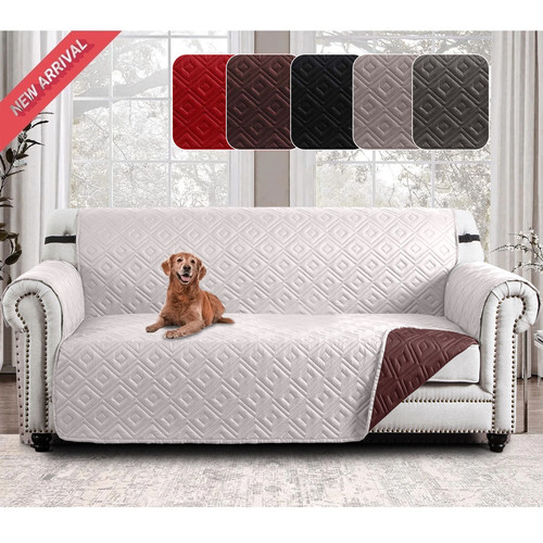 Quilted reversible sofa - quilted,