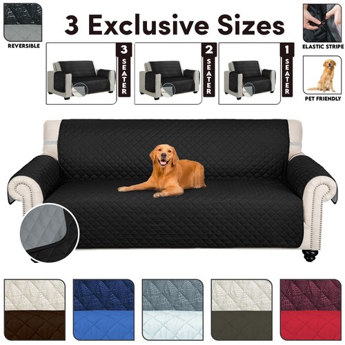 Quilted sofa slip - sofa, soft