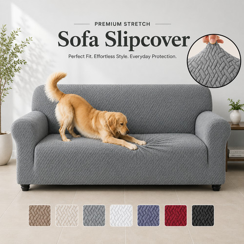 Elastic stretch sofa - sofa, slip
