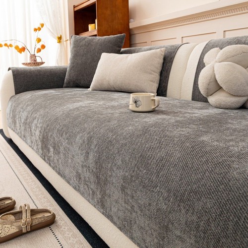 Heavy non slip chenille sofa - slip,