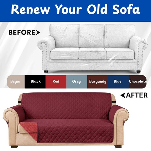 New quilted sofa - sofa, cover