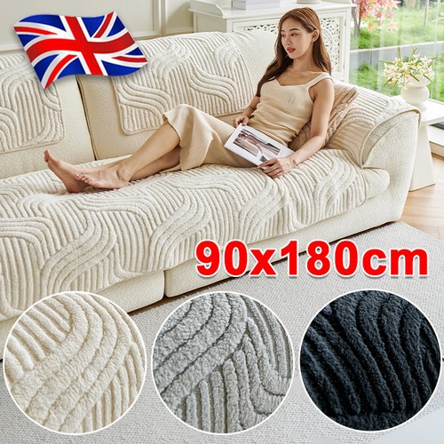 Thick plush sofa - cover, 1-4