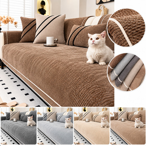 Heavy non slip chenille - heavy, sofa