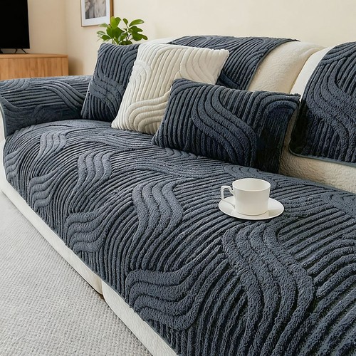 Thick cozy plush - thick, sofa