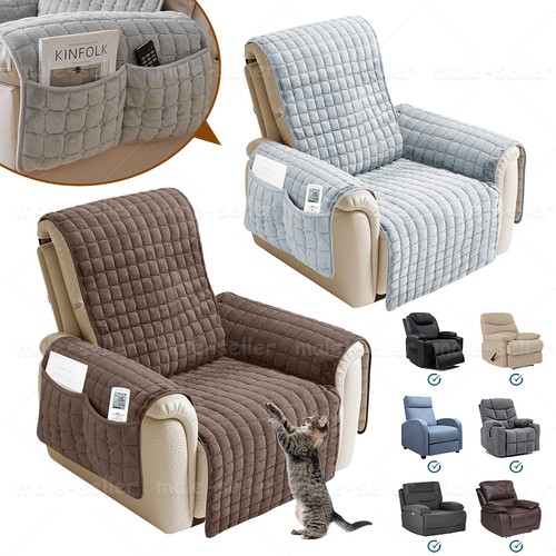 Plush non slip - non, recliner