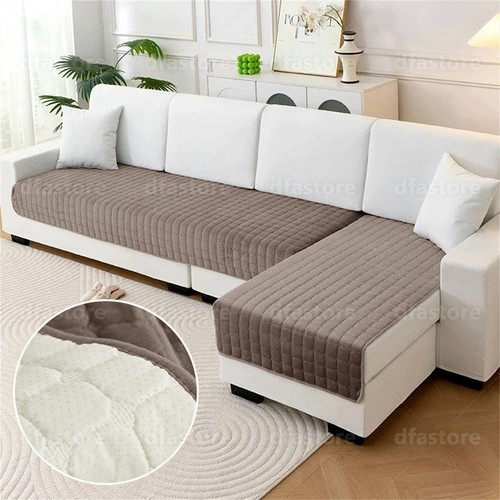 Plush fleece sofa pad non - sofa,