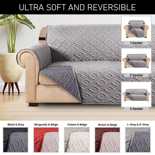Reversible sofa slip - reversible, covers