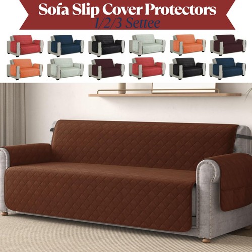 Seater quilted sofa slip - 2,