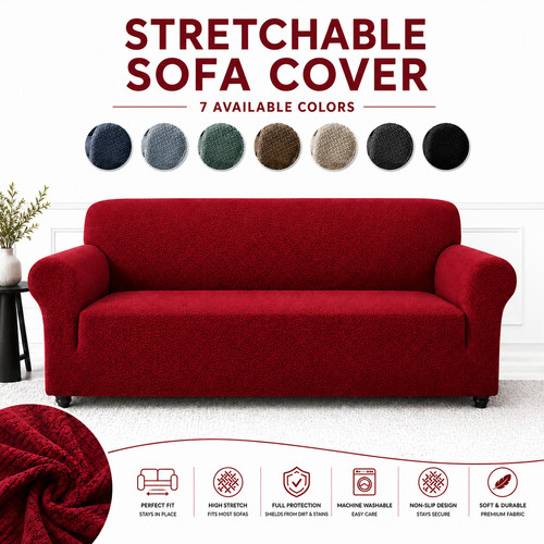 Elastic stretch sofa slip - stretch,
