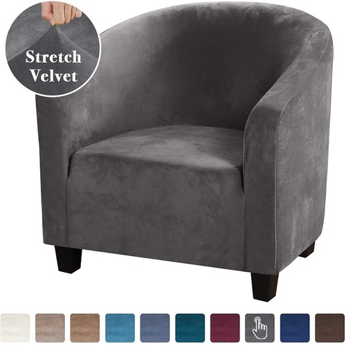 Velvet stretch sofa cover - velvet,