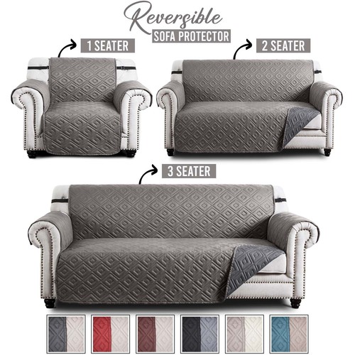 Reversible sofa slip cover - sofa,