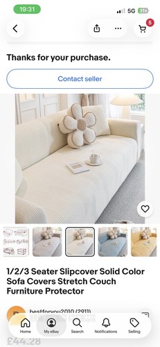Armchair seater slipcover - seater,