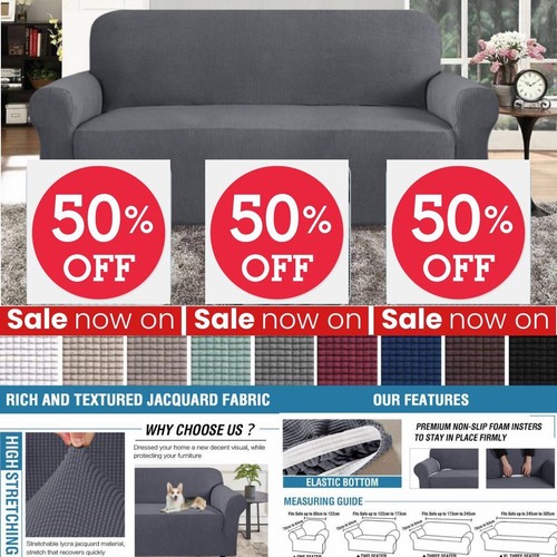 Premium elastic stretch sofa - stretch,
