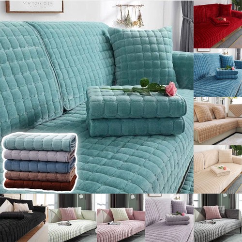 Sofa seat cover flannel - cover, couch